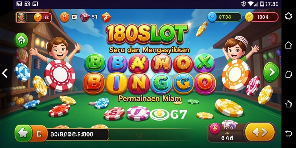 Tangkapan layar gameplay Bingo 180SLOT yang menyenangkan