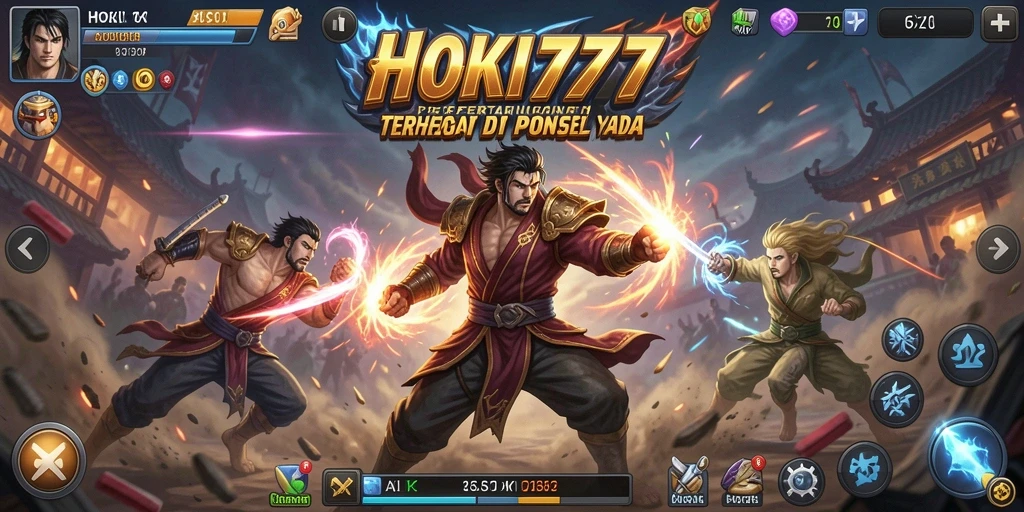 Tangkapan layar gameplay HOKI777 menampilkan pertarungan yang menegangkan dan grafis yang memukau.