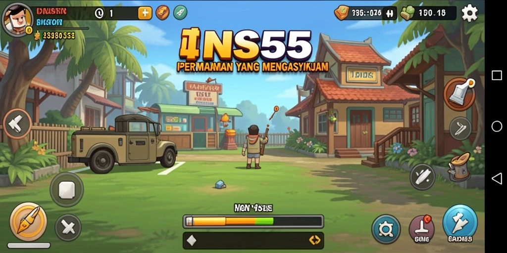 Tangkapan layar menunjukkan gameplay Idle yang menarik dan interaktif.