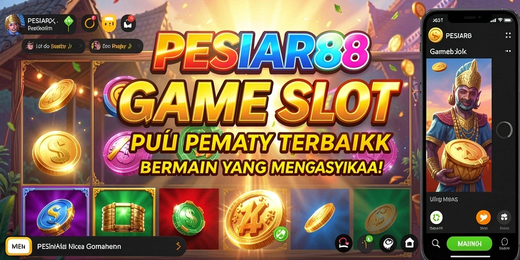 Tampilan gameplay PESIAR88 yang menakjubkan dan penuh warna.