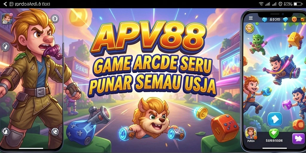 Tampilan gameplay seru dari PPV88 yang menampilkan tantangan arcade.