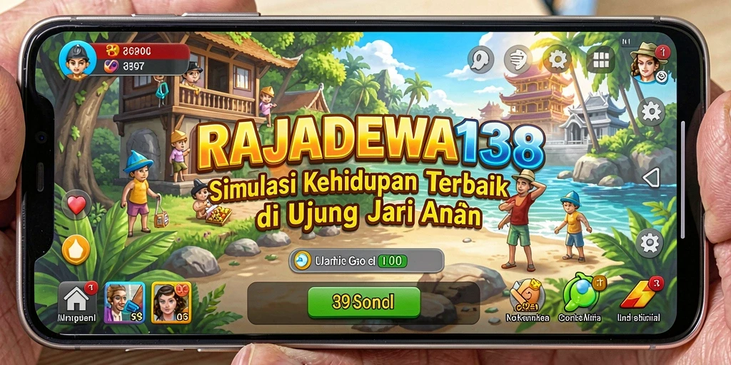 Tangkapan layar menunjukkan gameplay mendalam dalam RAJADEWA138.